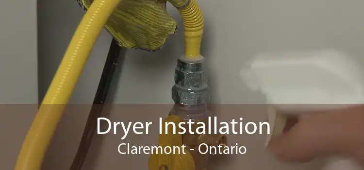 Dryer Installation Claremont - Ontario