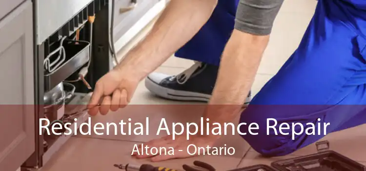 Residential Appliance Repair Altona - Ontario