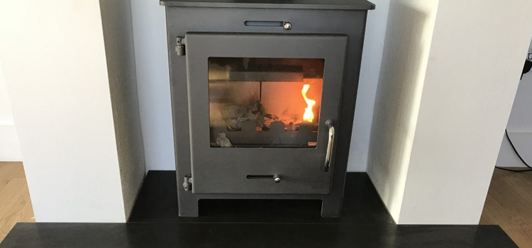 Hotpoint Wood Burning Stove Installation in Pickering